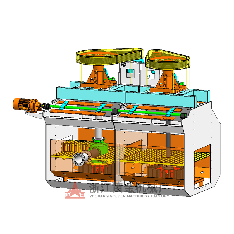 CLF -type flotatiemachine