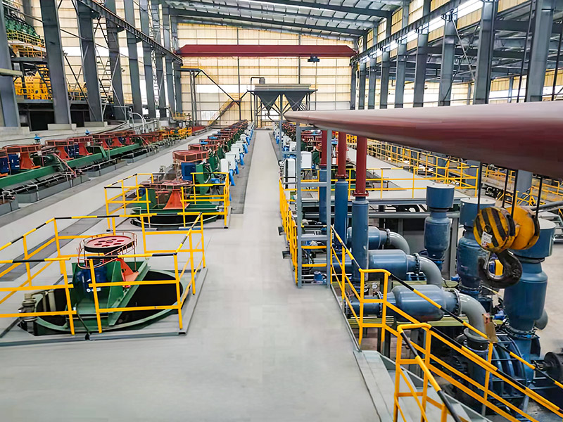 Resangen en laagwaardige refractaire ertsverwerking uitgebreid gebruik en renovatieproject-Nandan Southern Non-Ferrous Metals Co., Ltd.
